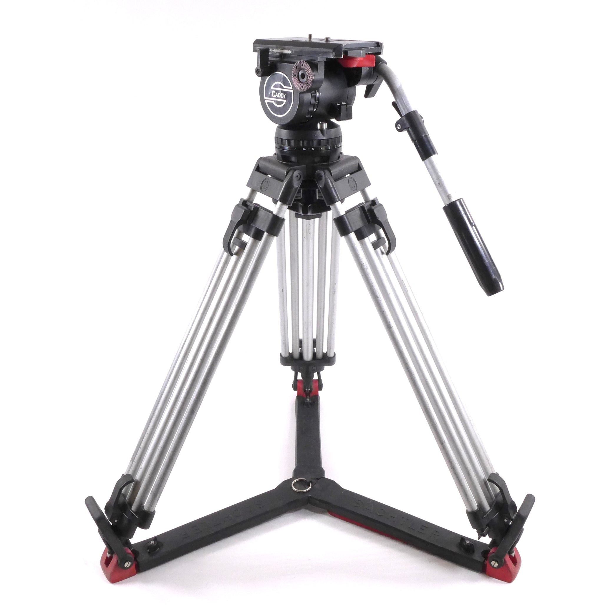 Sachtler VIDEO 18 II Caddy Fluid Head Aluminum Tripod – ZoomPoint