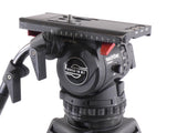 Sachtler VIDEO 18 S2 Fluid Head Carbon Fiber Tripod System 18S2