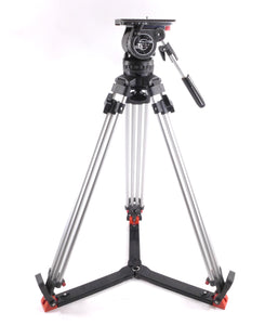 Sachtler VIDEO 18 II Fluid Head Aluminum Tripod System 18II