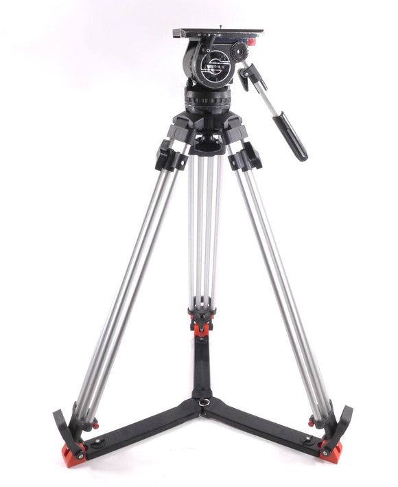 Sachtler VIDEO 18 II Fluid Head Aluminum Tripod System 18II