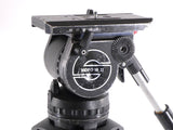 Sachtler VIDEO 18 II Fluid Head Aluminum Tripod 18II with Floor Spreader