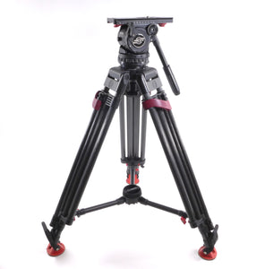 Sachtler VIDEO 18 S1 Fluid Head Heavy Duty Speed Lock SL Carbon Fiber Tripod