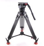 Sachtler Video 18 P Fluid Head Carbon Fiber Tripod 18P 100mm MLS