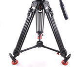 Sachtler Video 18 P Fluid Head Carbon Fiber Tripod 18P 100mm MLS