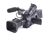 JVC GY-HM890U ProHD Shoulder Mount Camera with Fujinon 17x Lens KA-790G Adapter