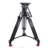 Sachtler VIDEO 20 S1 Fluid Head HD Speed Lock Carbon Fiber Tripod 100mm 20S1