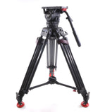 Sachtler VIDEO 20 S1 Fluid Head HD Speed Lock Carbon Fiber Tripod 100mm 20S1