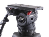 Sachtler VIDEO 20 S1 Fluid Head HD Speed Lock Carbon Fiber Tripod 100mm 20S1