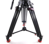 Sachtler VIDEO 20 S1 Fluid Head HD Speed Lock Carbon Fiber Tripod 100mm 20S1