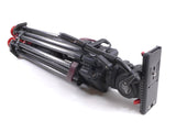 Sachtler VIDEO 20 S1 Fluid Head HD Speed Lock Carbon Fiber Tripod 100mm 20S1
