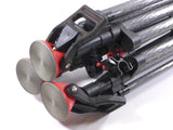Sachtler VIDEO 20 S1 Fluid Head HD Speed Lock Carbon Fiber Tripod 100mm 20S1
