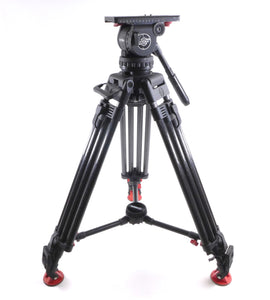 Sachtler Video 20 SB Fluid Head w/ Carbon Fiber Heavy Duty Tripod System 20SB