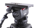 Sachtler Video 20 SB Fluid Head w/ Carbon Fiber Heavy Duty Tripod System 20SB
