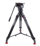Sachtler DV-8SB DV8 Head with Carbon Fiber Tripod Video DV 8 SB 75mm DV8SB