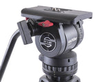 Sachtler DV-8SB DV8 Head with Carbon Fiber Tripod Video DV 8 SB 75mm DV8SB