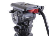 Sachtler DV-8SB DV8 Head with Carbon Fiber Tripod Video DV 8 SB 75mm DV8SB