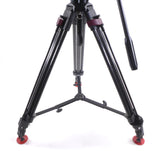Sachtler DV-8SB DV8 Head with Carbon Fiber Tripod Video DV 8 SB 75mm DV8SB