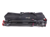 Sachtler DV-8SB DV8 Head with Carbon Fiber Tripod Video DV 8 SB 75mm DV8SB
