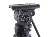 Sachtler DV 6 SB Fluid Head Speed Balance Aluminum Tripod 75mm DV 6SB