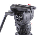 Sachtler Video FSB 6 Fluid Head w/ Aluminum Tripod 75mm FSB6