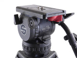 Sachtler VIDEO 18 P Plus Fluid Head Carbon Fiber Tripod