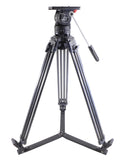 Sachtler DV 12 SB Fluid head with Carbon Fiber Tripod DV12