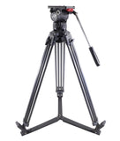 Sachtler DV 12 SB Fluid head with Carbon Fiber Tripod DV12