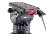 Sachtler DV 12 SB Fluid head with Carbon Fiber Tripod DV12