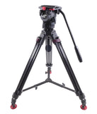 Sachtler Video FSB 8 Fluid Head Carbon Fiber Speed Lock Tripod 75mm FSB8