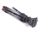 Sachtler Video FSB 8 Fluid Head Carbon Fiber Speed Lock Tripod 75mm FSB8