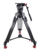Sachtler Video 18 S1 Fluid Head w/ Heay Duty Carbon Fiber Tripod 18S1