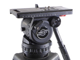 Sachtler Video 18 S1 Fluid Head w/ Heay Duty Carbon Fiber Tripod 18S1