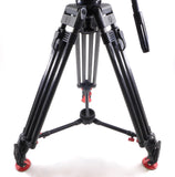 Sachtler Video 18 S1 Fluid Head w/ Heay Duty Carbon Fiber Tripod 18S1