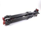 Sachtler Video 18 S1 Fluid Head w/ Heay Duty Carbon Fiber Tripod 18S1