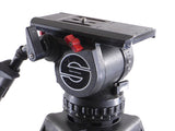 SACHTLER VIDEO Video 20 III w/ Heavy Duty Carbon Fiber Tripod
