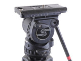 Sachtler FSB8 Mid-Level Spreader Carbon Fiber Fluid Head Tripod FSB-8