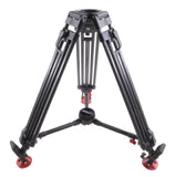 Sachtler CF-100ENG 2CF Carbon Fiber 2-Stage Tripod Legs #5386 w/ Spreader, Feet