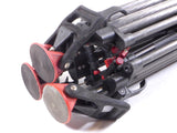 Sachtler CF-100ENG 2CF Carbon Fiber 2-Stage Tripod Legs #5386 w/ Spreader, Feet