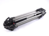 Sachtler DA-100 ENG 2D Aluminum 2-Stage Tripod Legs (SKU 5186) w/ #7002 Spreader