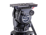 Sachtler aktiv8T Fluid Head System w/ Flowtech75 MS Carbon Fiber Tripod