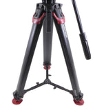 Sachtler aktiv8T Fluid Head System w/ Flowtech75 MS Carbon Fiber Tripod