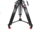 Oconnor Ultimate 1030B Fluid Head + Sachtler HD Speed Lock Carbon Fiber Tripod 1030 B 100mm