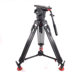 Sachtler VIDEO 18S2 Fluid Head Carbon Fiber 100mm Tripod System 18 S2