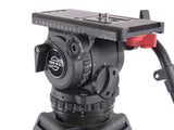 Sachtler VIDEO 18S2 Fluid Head Carbon Fiber 100mm Tripod System 18 S2