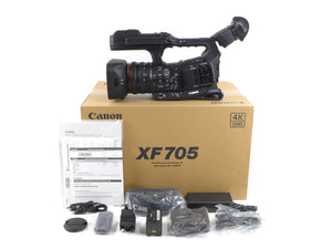 Canon XF705 4K UHD 1" Sensor XF-705 Professional Video Camcorder 