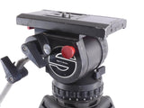 Sachtler VIDEO 20 II Fluid Head Aluminum Tripod System 100mm