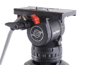 Sachtler 12 SB Speed Balance Fluid Head 100mm Carbon Fiber Tripod System 12SB